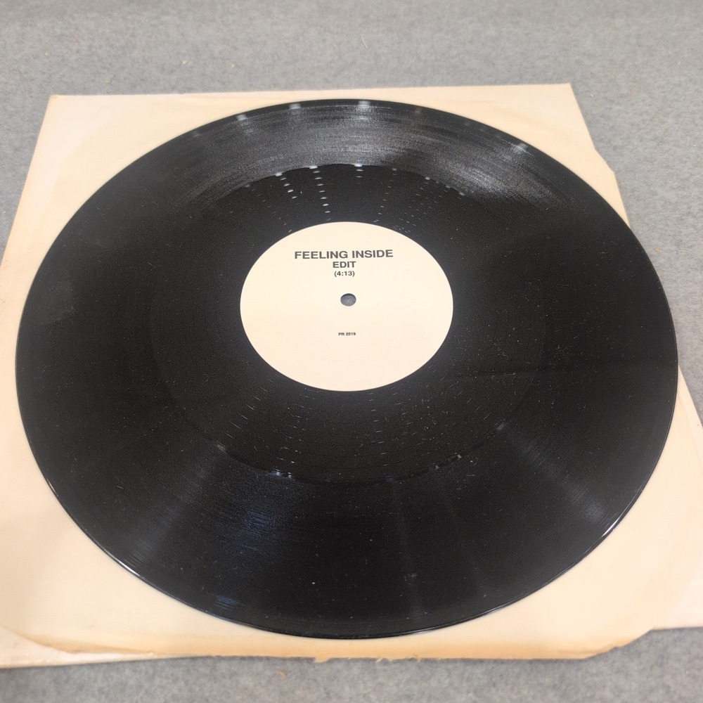Feeling Inside 12" Vinyl Single PR 2519 LP Version & Edit Promo White Label - Picture 4 of 4